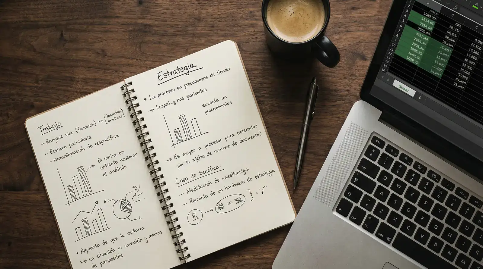 Analista revisando datos y estadísticas de college football para una estrategia de apuestas